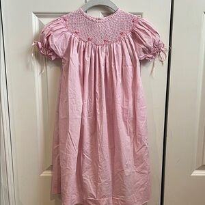 Bow Smocked Dress